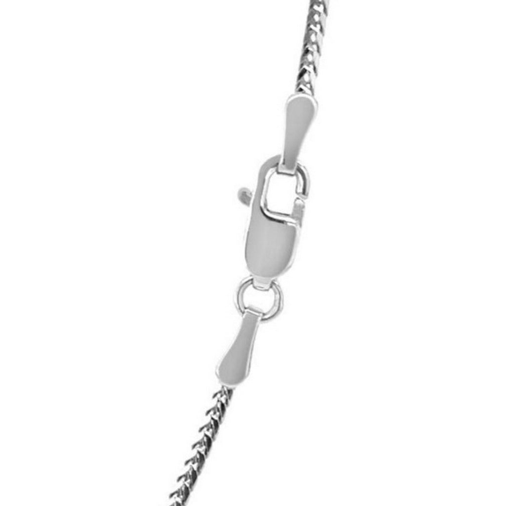 14k White Gold Franco Chain (1.20 mm) — view 3